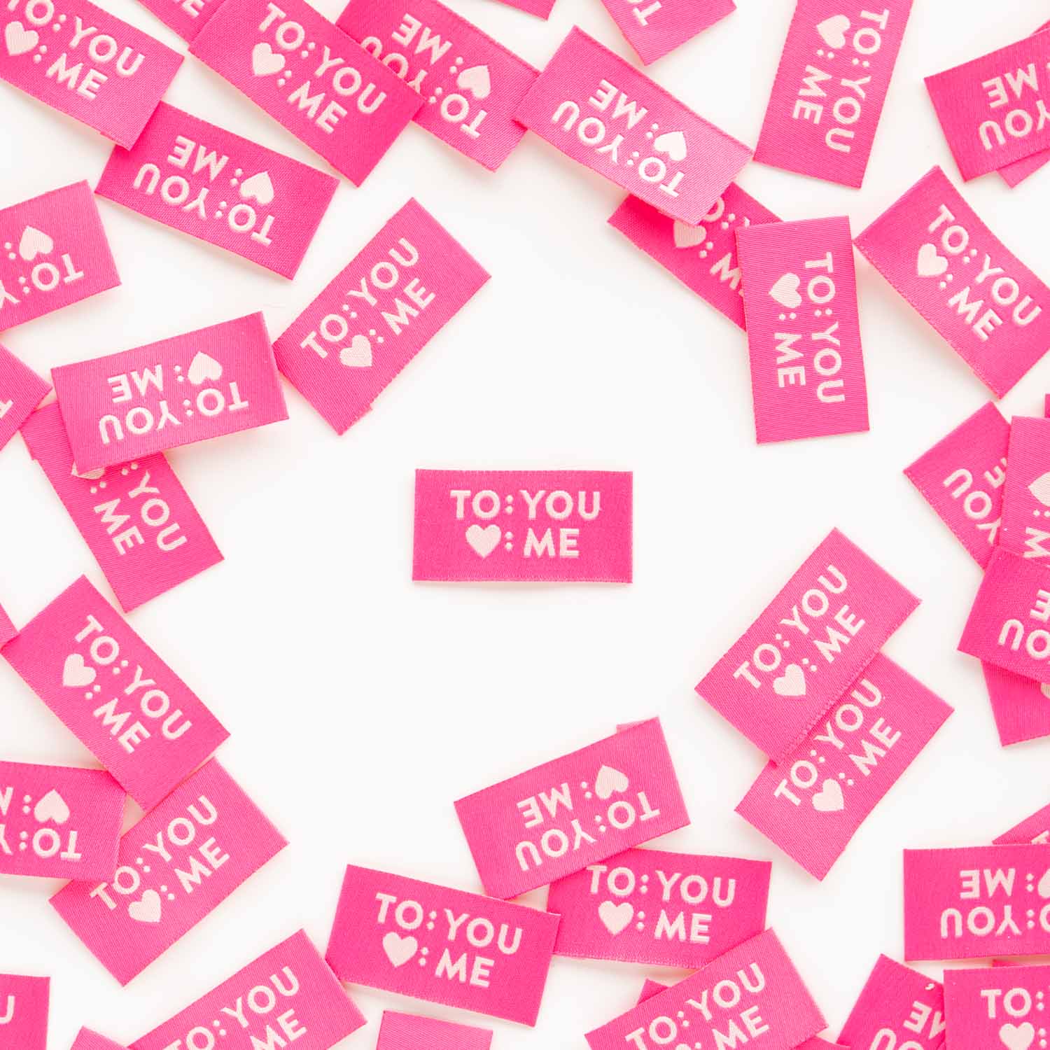 Sarah Hearts - To You Love Me - Sewing Woven Clothing Labels
