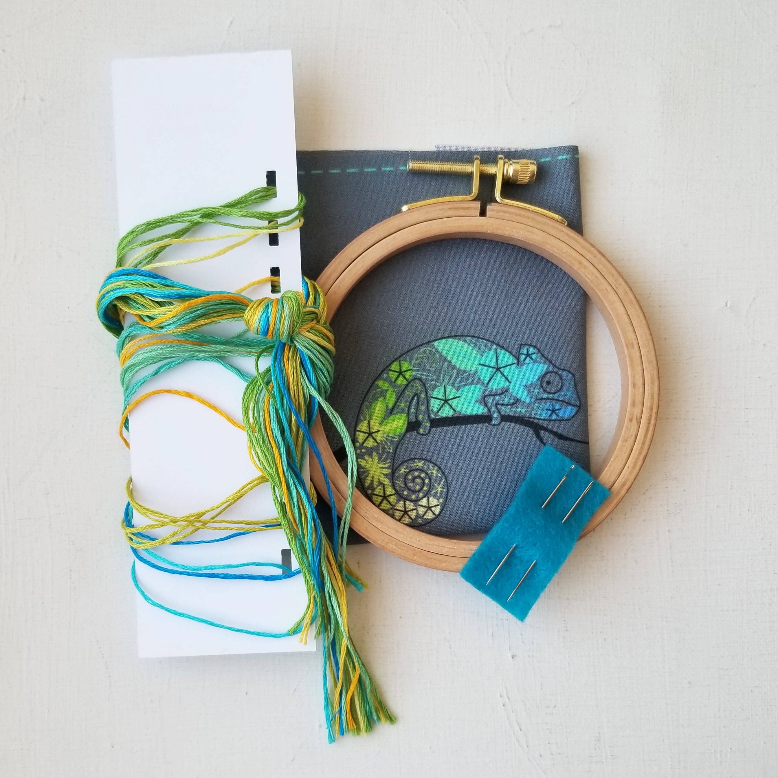 Jessica Long - Chameleon Beginner Needlepoint Kit