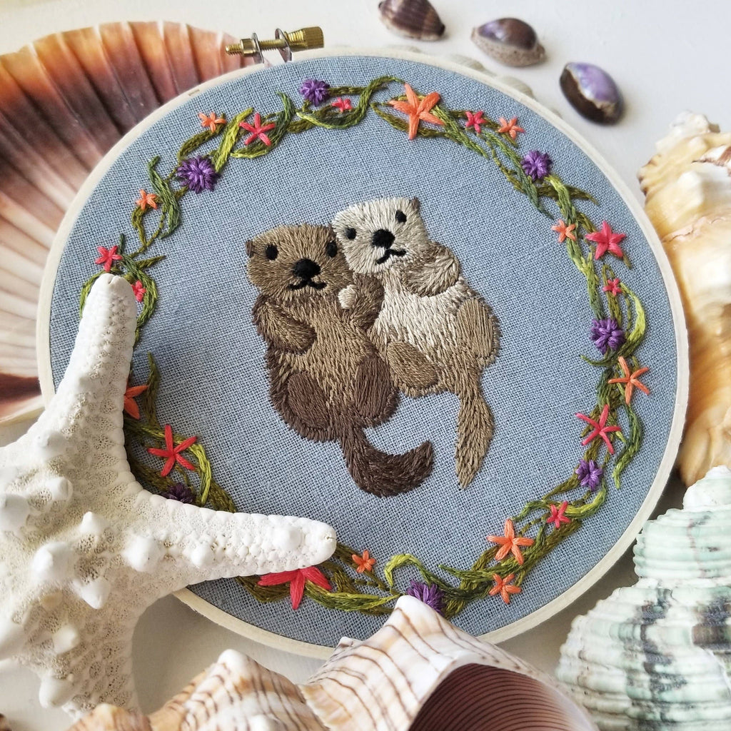 Jessica Long - Otterly Adorable Embroidery Kit