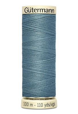 Gutermann Sew-All thread 100m spool in Medium Gray 128