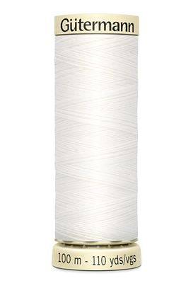 Gutermann Sew-All thread spool in White 20