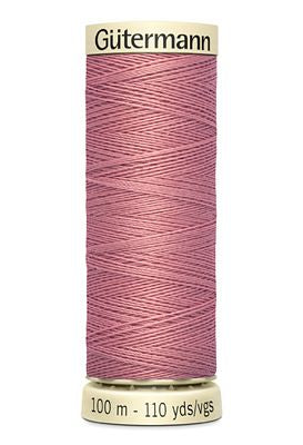 Gutermann Sew-All thread 100m spool in Old Rose 323