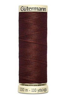 Gutermann Sew-All thread spool in Chocolate 578
