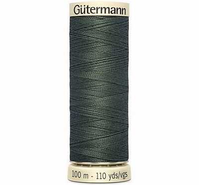 Gutermann Sew-All thread 100m spool in Khaki Green 766