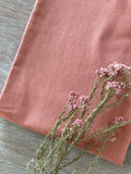 Raw Cotton Linen Canvas Fabric – Terracotta – Atelier 27