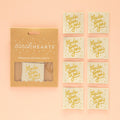 Sarah Hearts - Made for You - Christmas Sewing Gift Tag Woven Labels