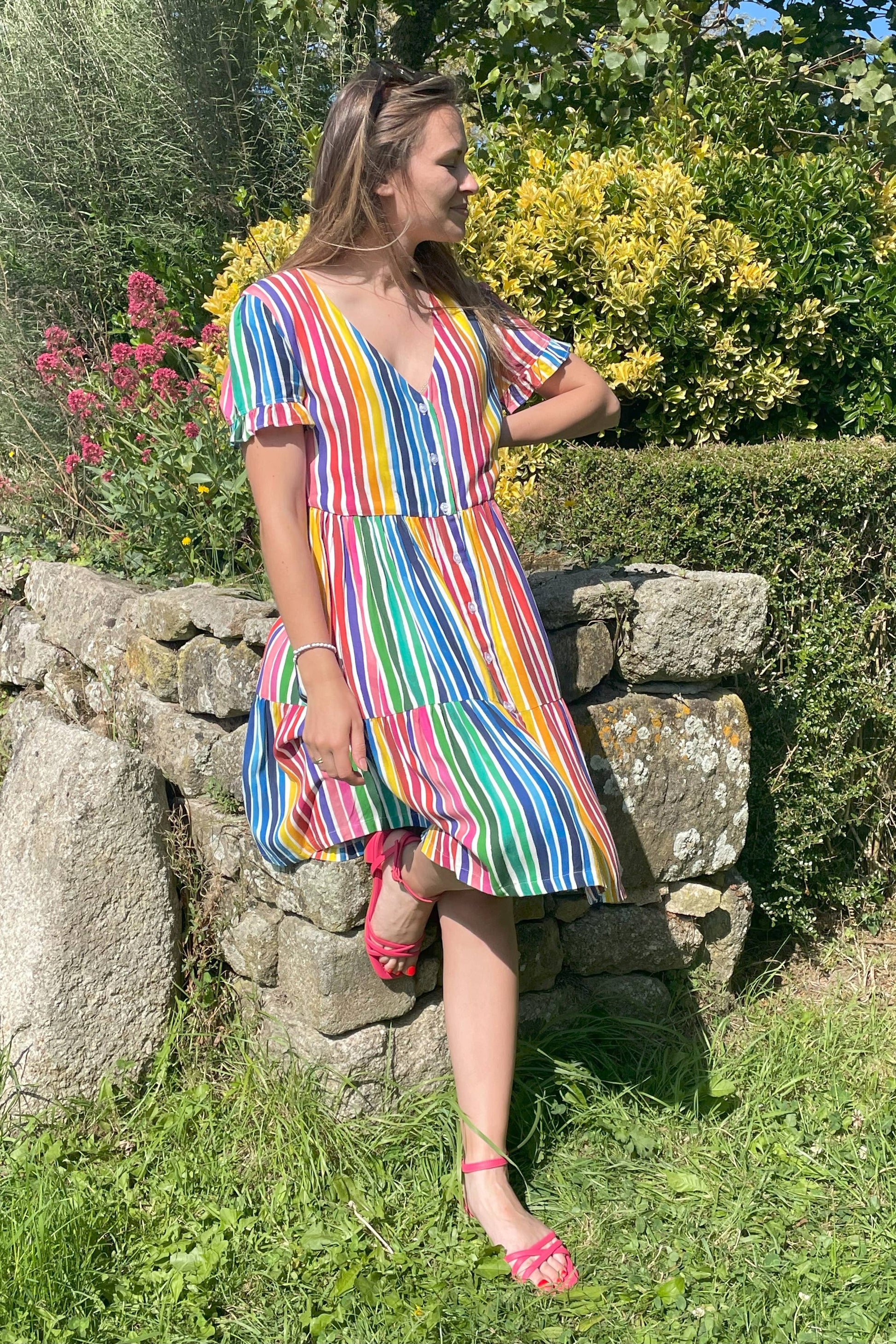Cha' coud patterns - Charlotte dress: Englishman