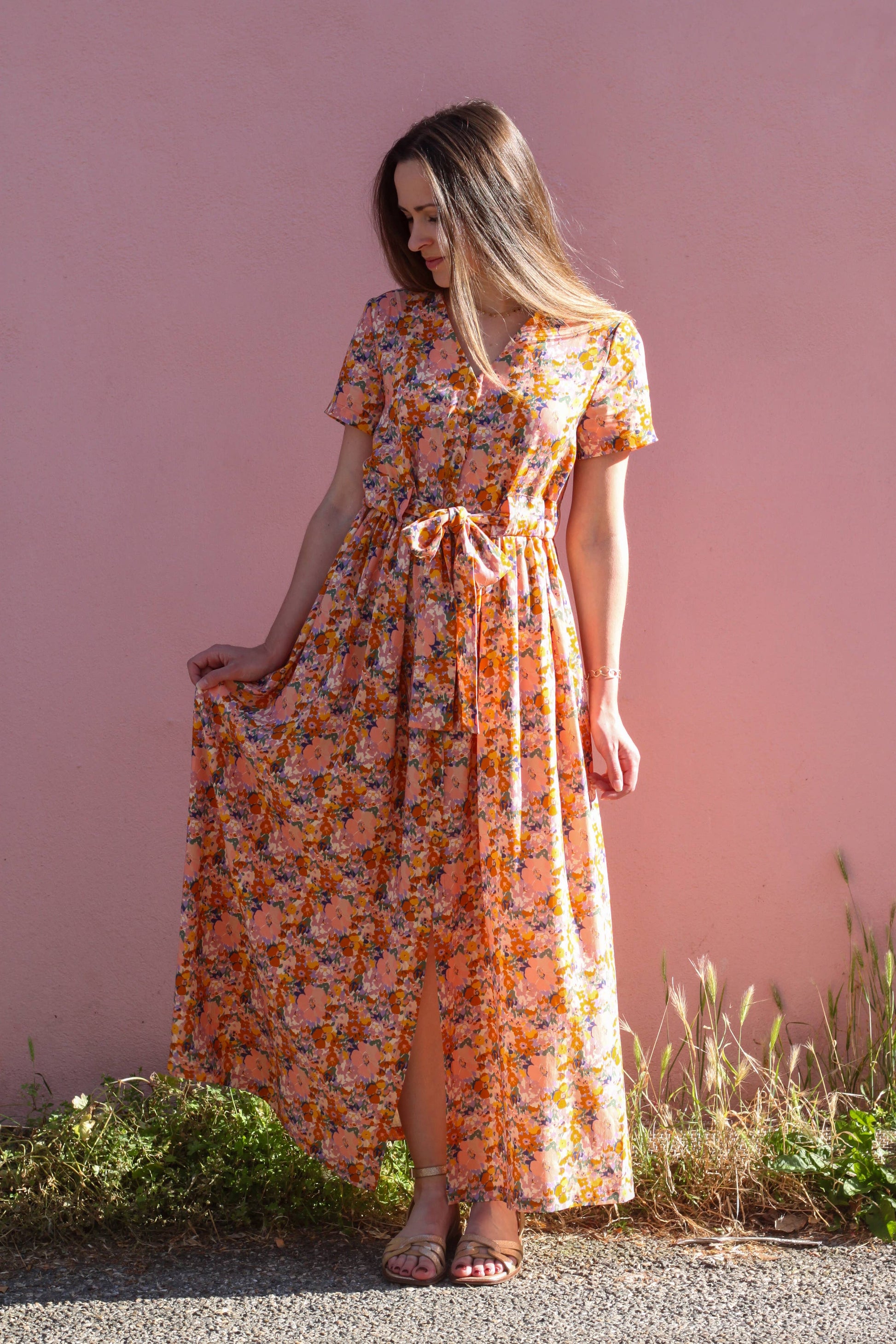 Cha' coud patterns - Katy dress: Englishman