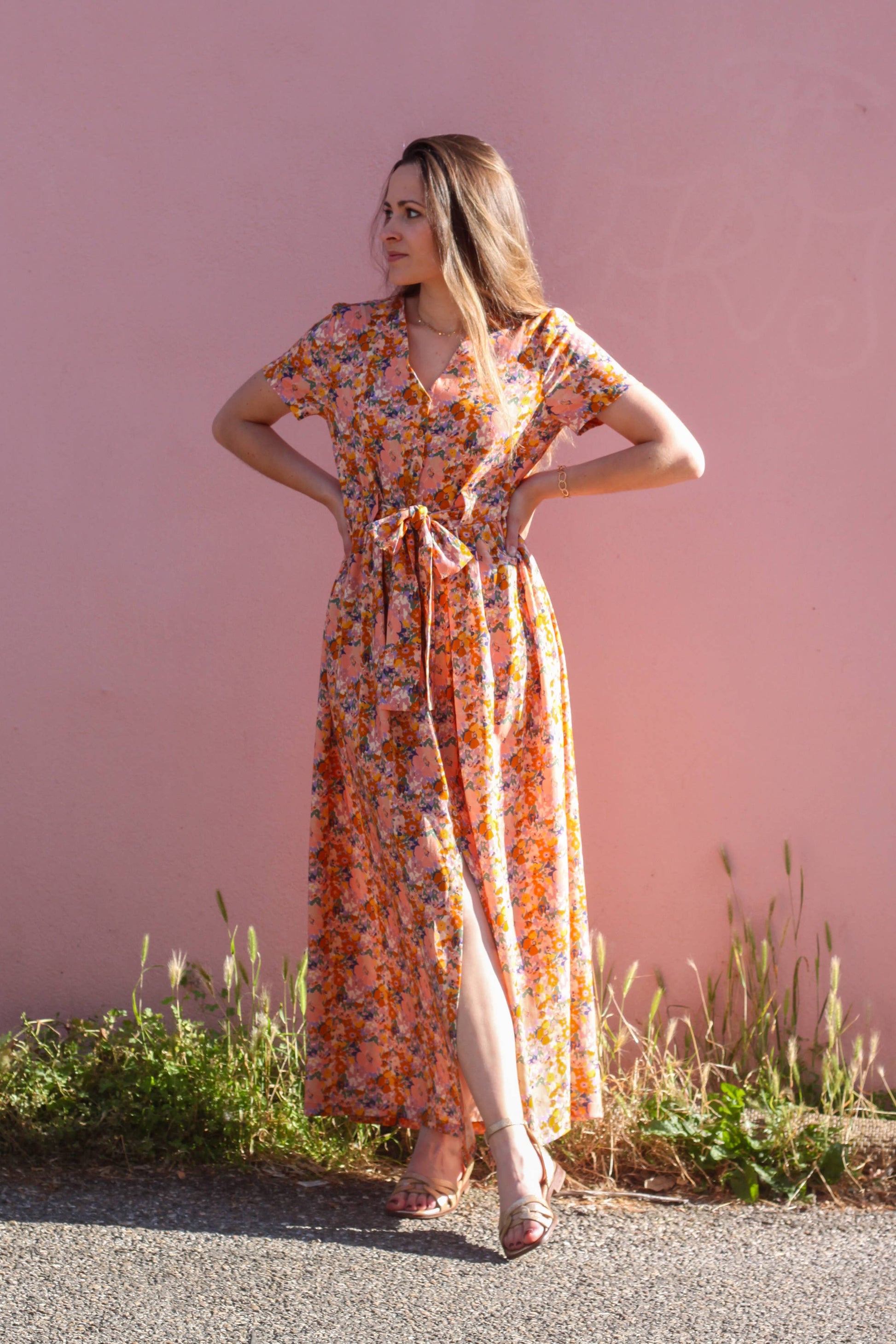 Cha' coud patterns - Katy dress: Englishman