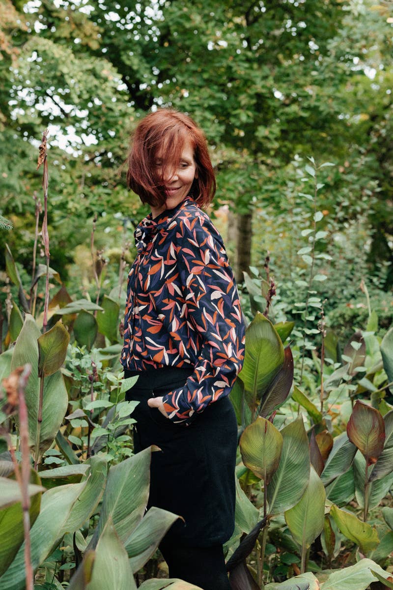 Eglantine et Zoé - Mowgli Ink Blue Viscose Fabric