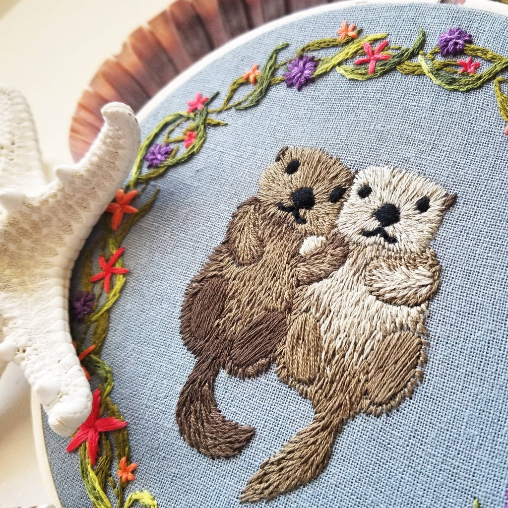 Jessica Long - Otterly Adorable Embroidery Kit
