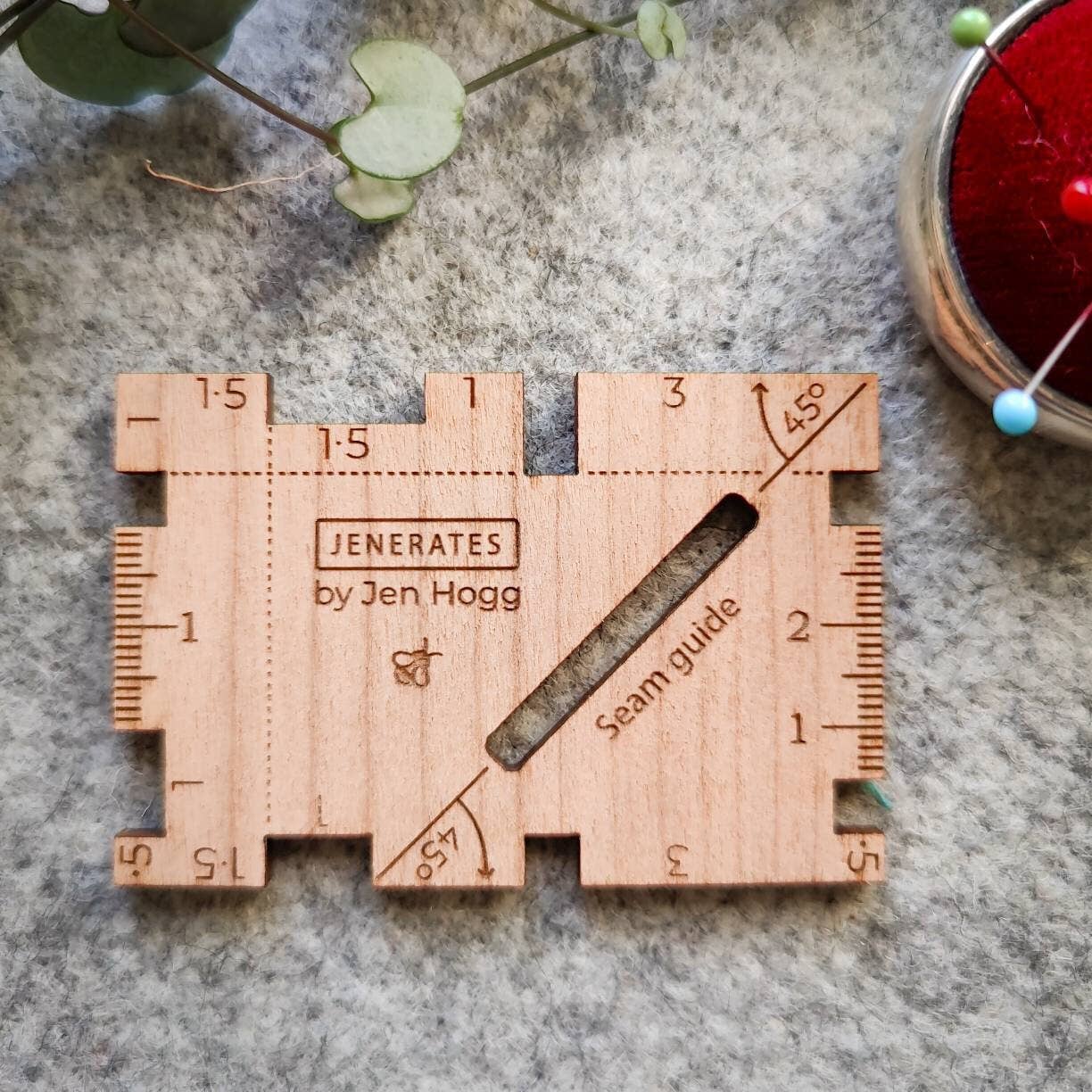 Jenerates Seam Gauge: Inch