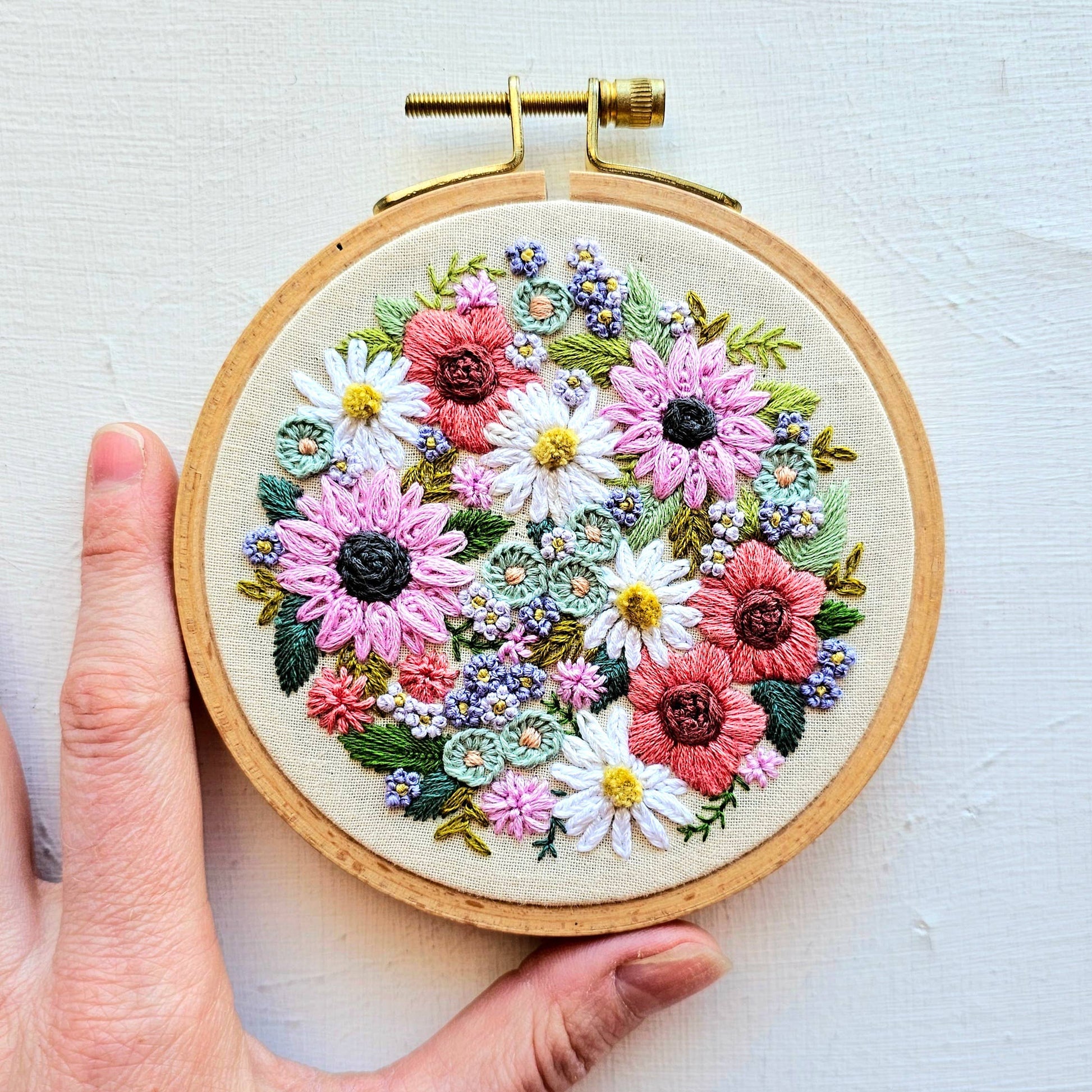 Jessica Long - Wildflower Sampler Embroidery Craft Kit