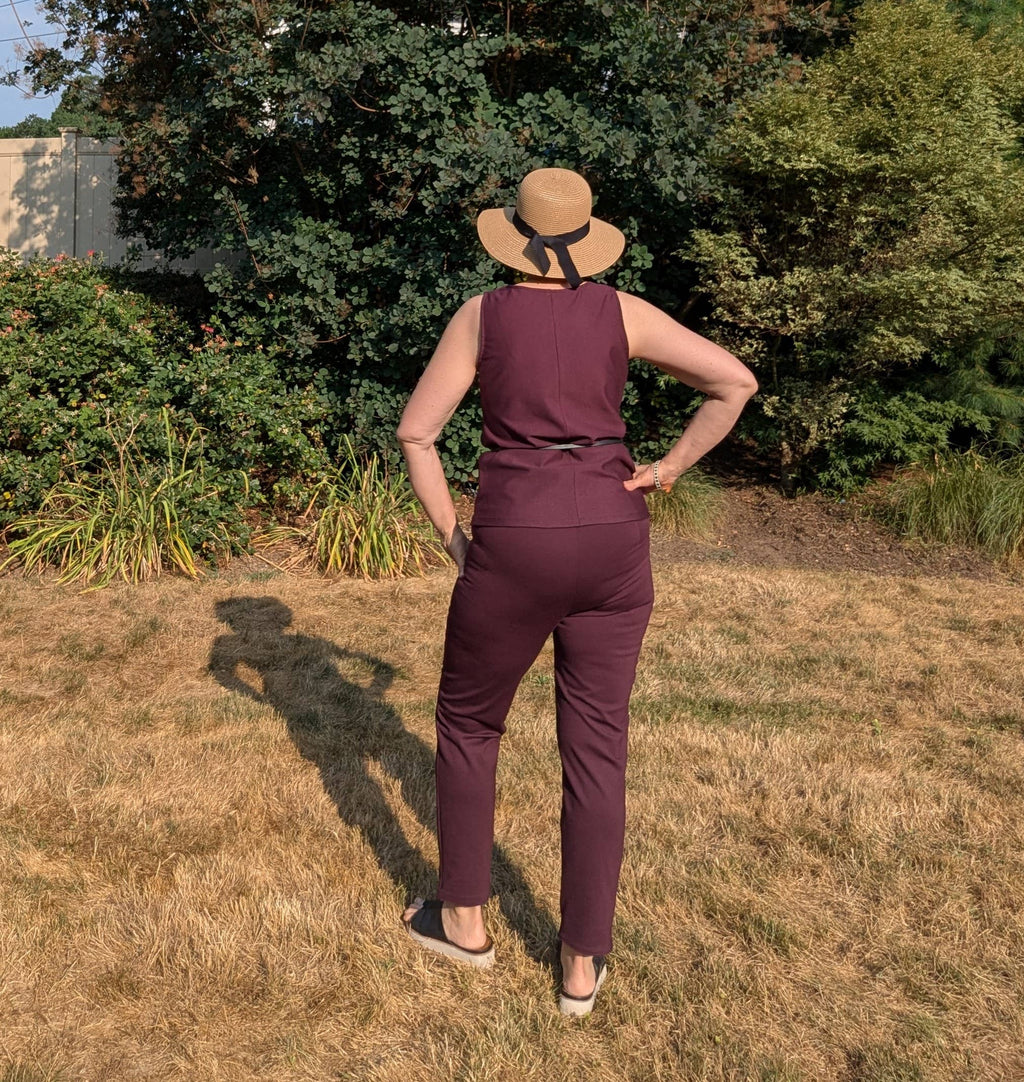 Style Falcon Diamond Hem Trousers Sewing Pattern