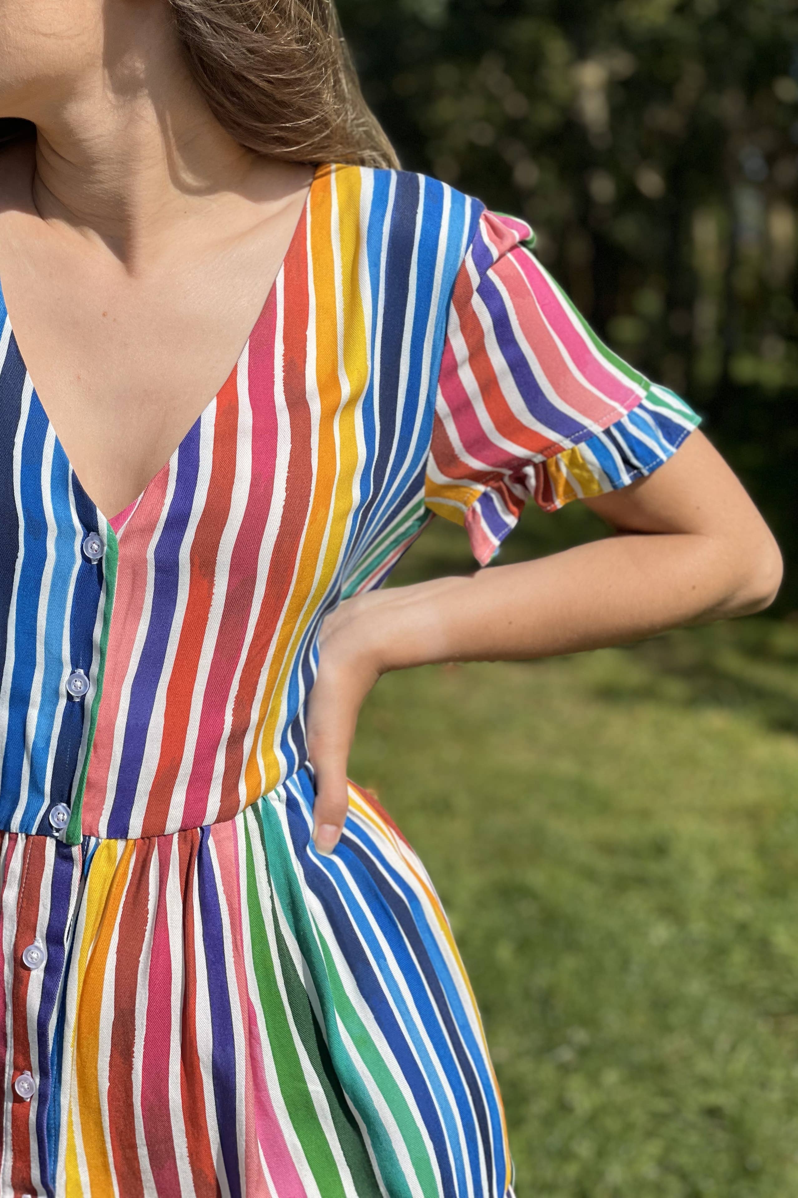 Cha' coud patterns - Charlotte dress - English