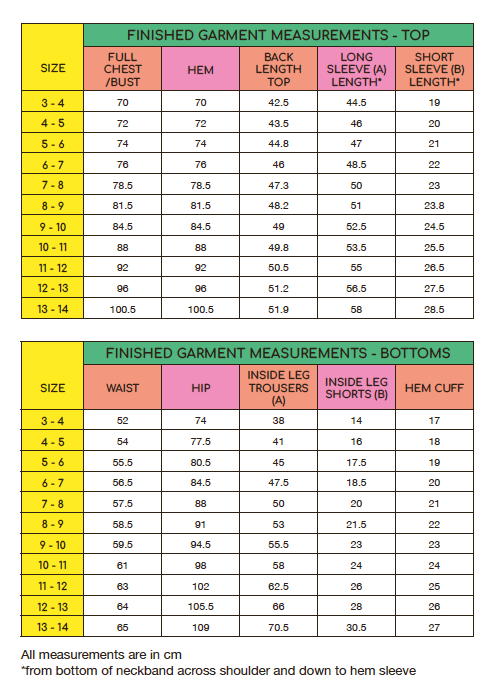Little Rosy Cheeks - CADAL Pyjamas pattern - Children's Sewing Pattern