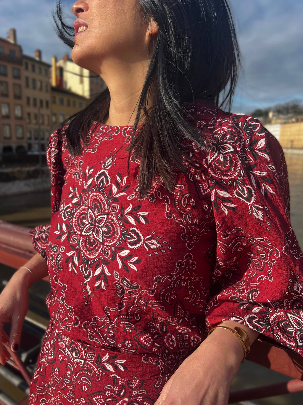 Slub Viscose Fabric – Scarlett Bandana | My Dress Made