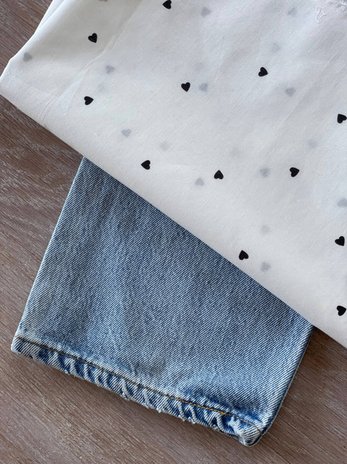 Organic Cotton poplin - Minnie print - Atelier 27