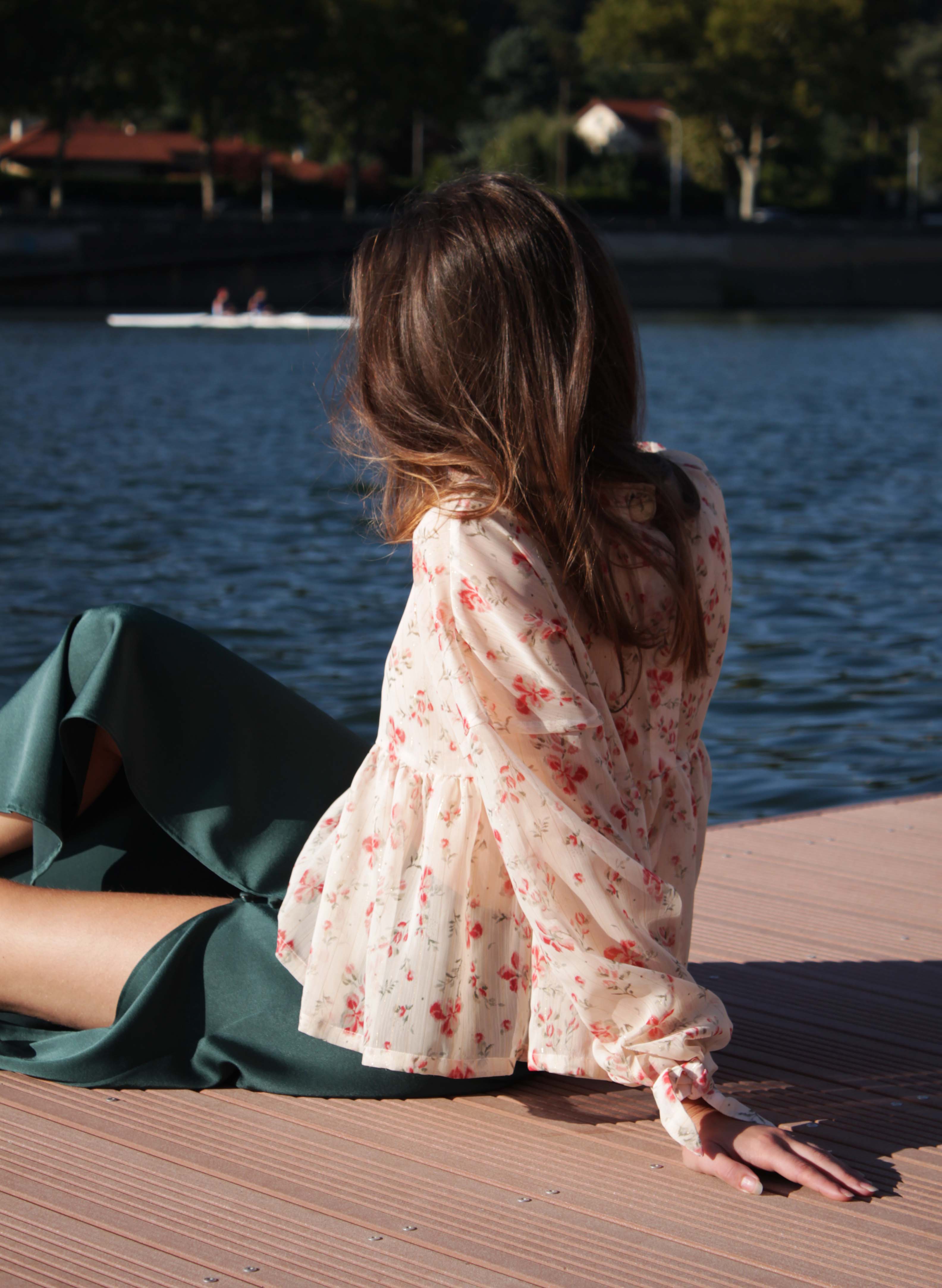 Cha' coud patterns - The Lehoïa blouse - French