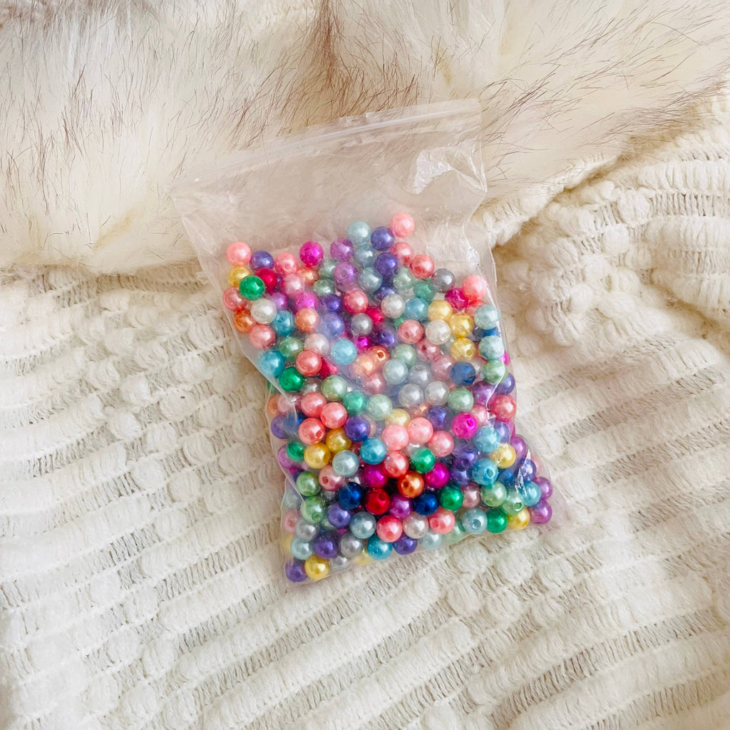 Acrylic beads for jewelry 