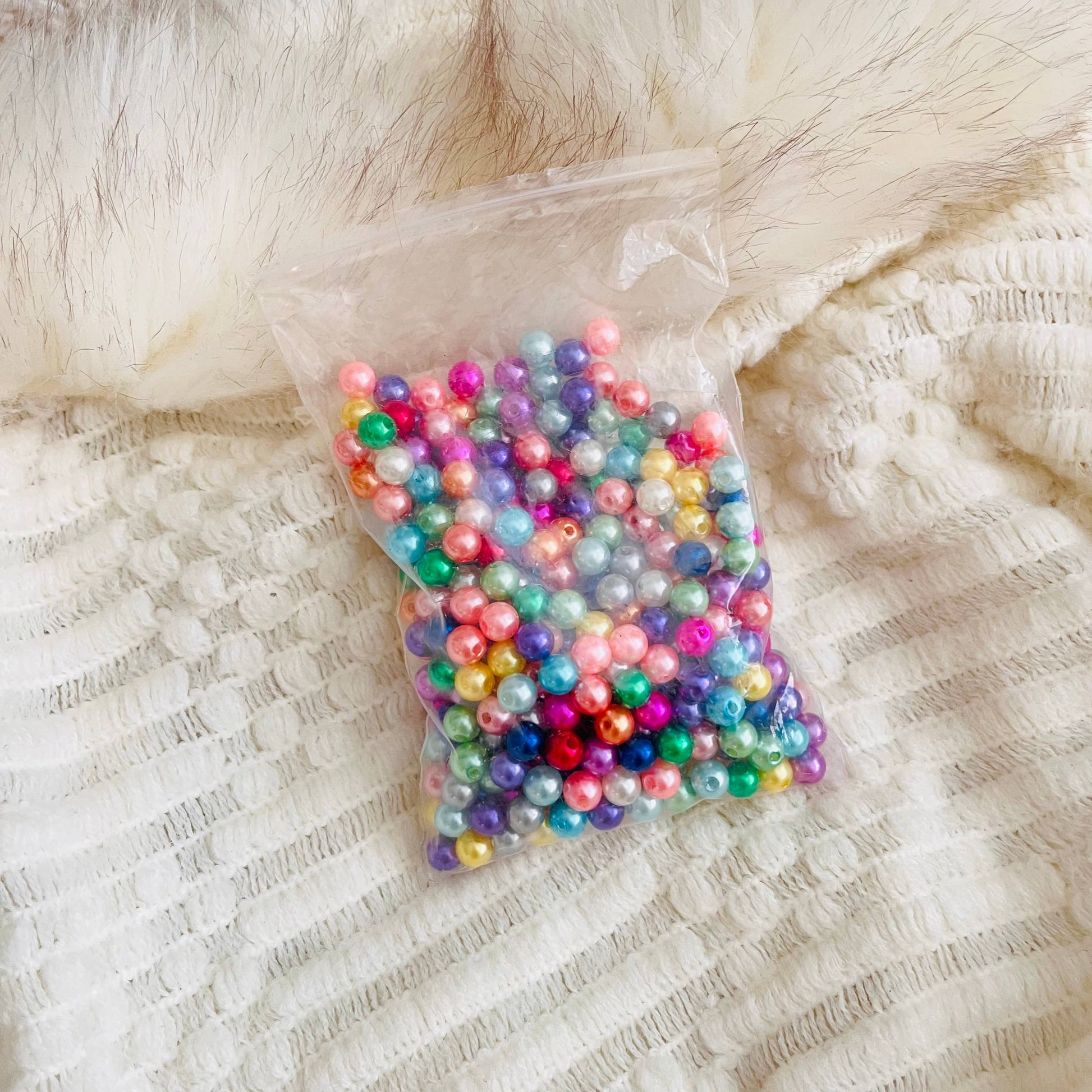 Acrylic beads for jewelry 