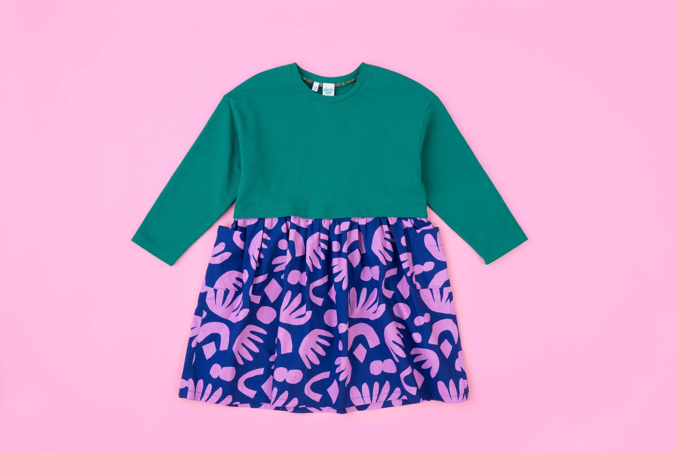 Little Rosy Cheeks - MIZZLE Dress pattern - Children's Sewing Pattern