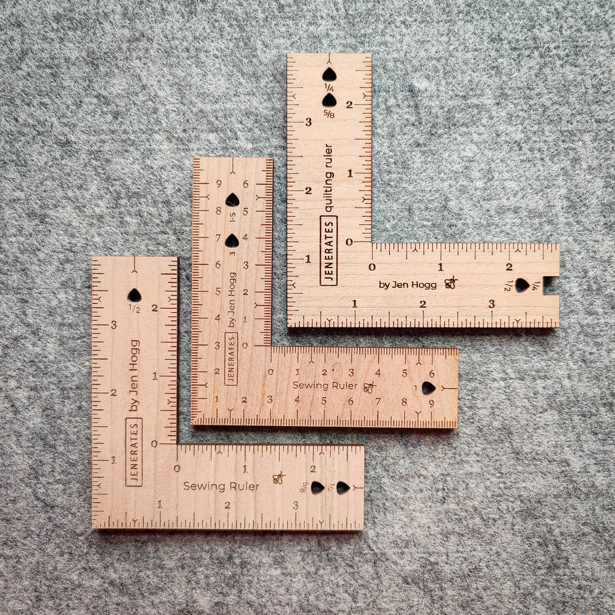 Sewing Ruler Hard Jenerates Sewing Rulers: Sewing Ruler: Imperial – Sew Fabric Obsessed