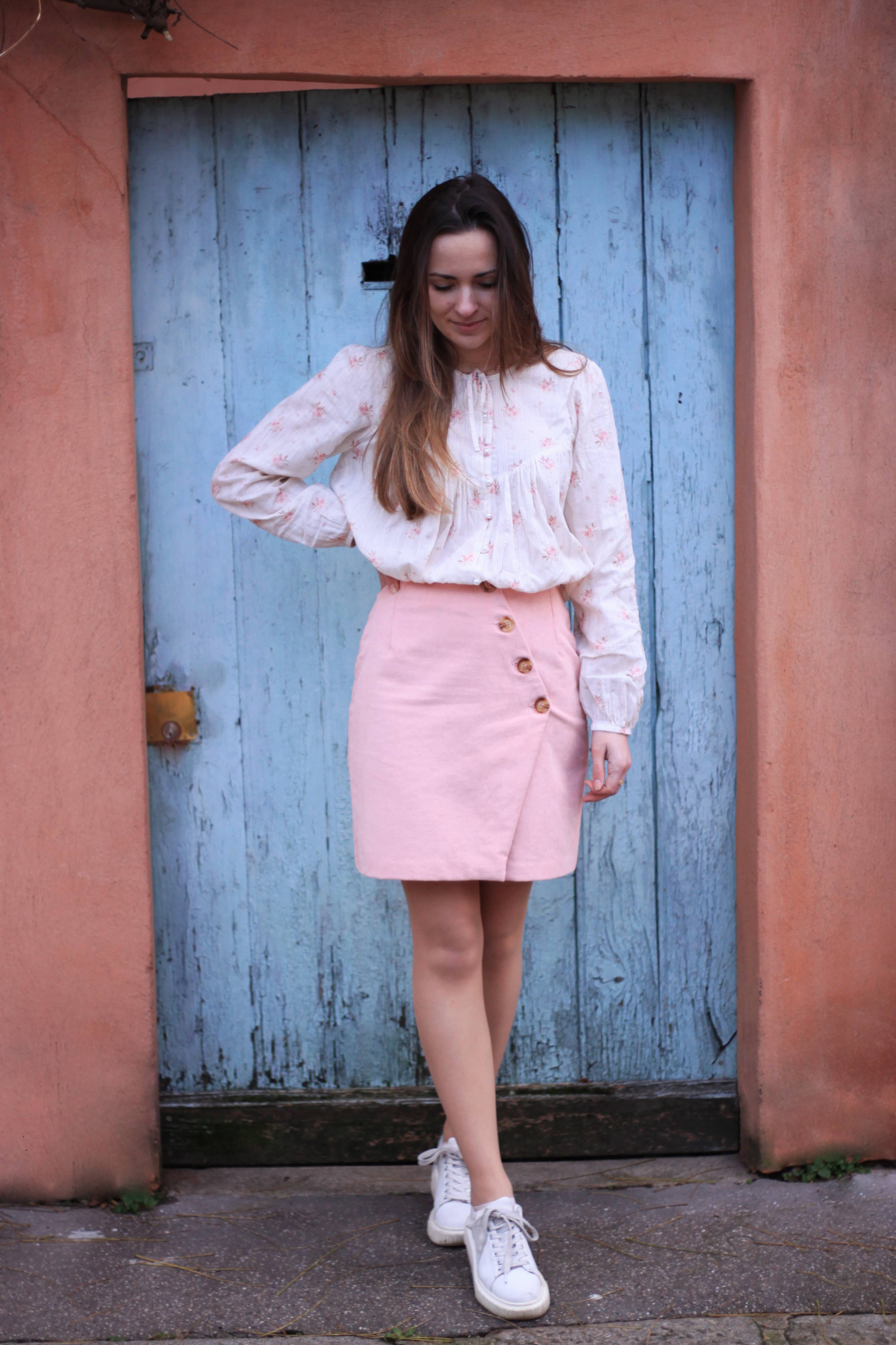 Cha' coud patterns - Amélie skirt - English