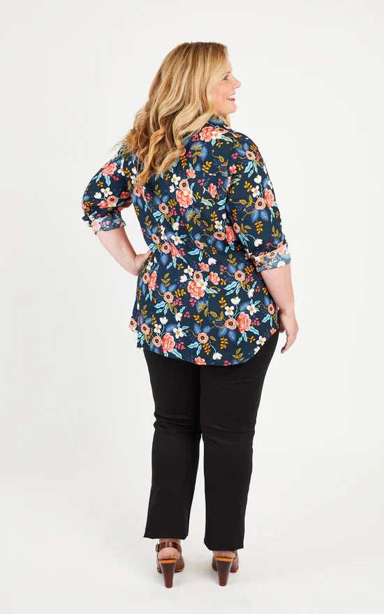Cashmerette Harrison Shirt Pattern, size 12-32, Cup sizes C-H
