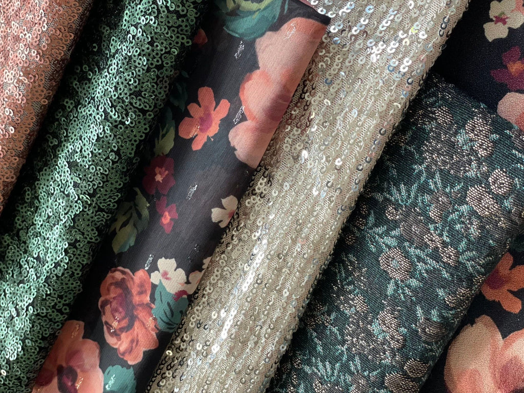 Dotted Lurex Voile Fabric – Camille Print Limited Edition | Atelier 27