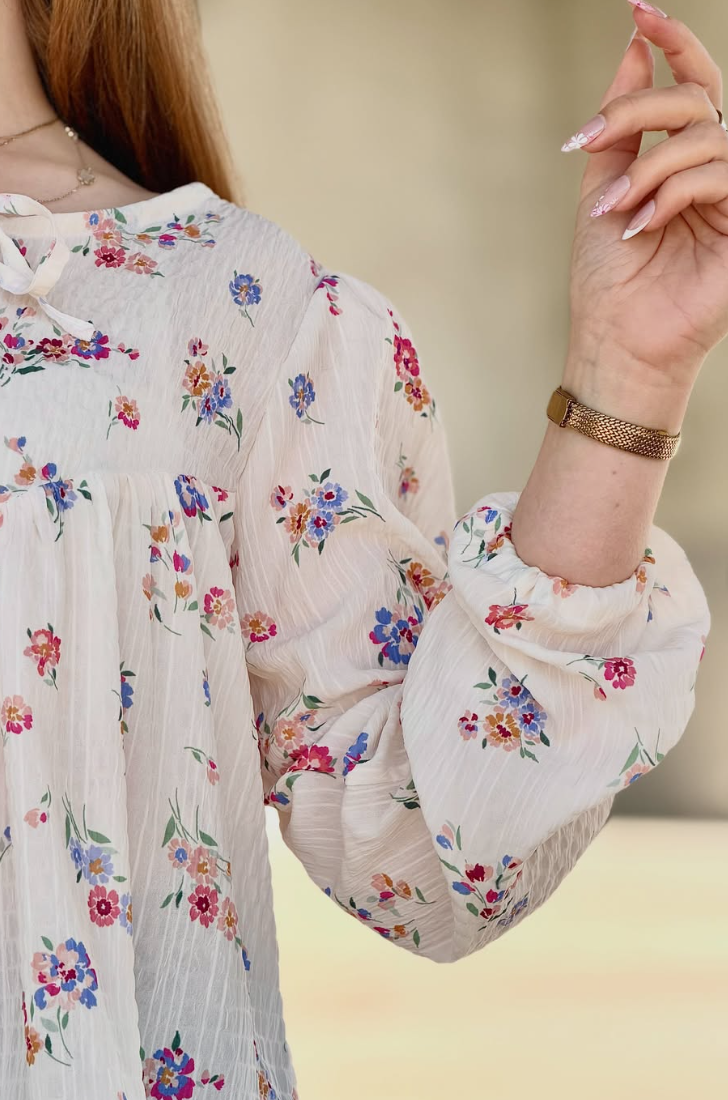 Seersucker Fabric – Lilac Print Limited Edition | Atelier 27