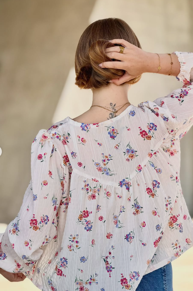 Seersucker Fabric – Lilac Print Limited Edition | Atelier 27