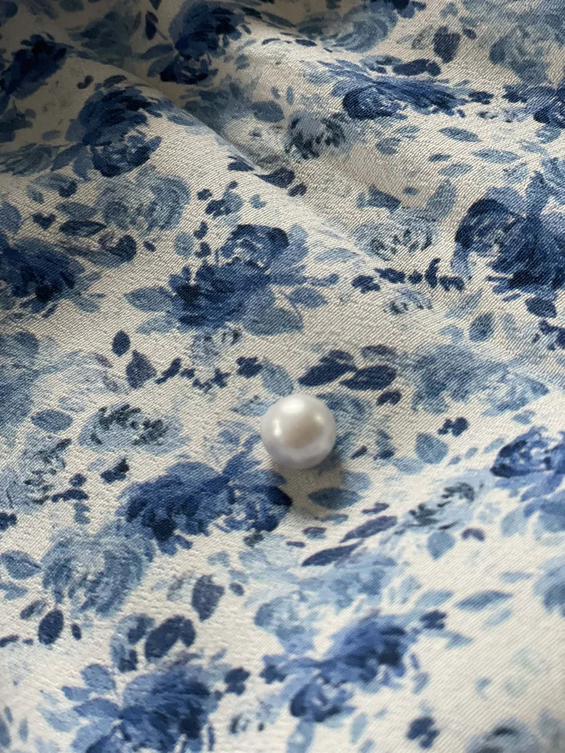 Atelier 27 Moroccan Viscose Crepe - Norine Print