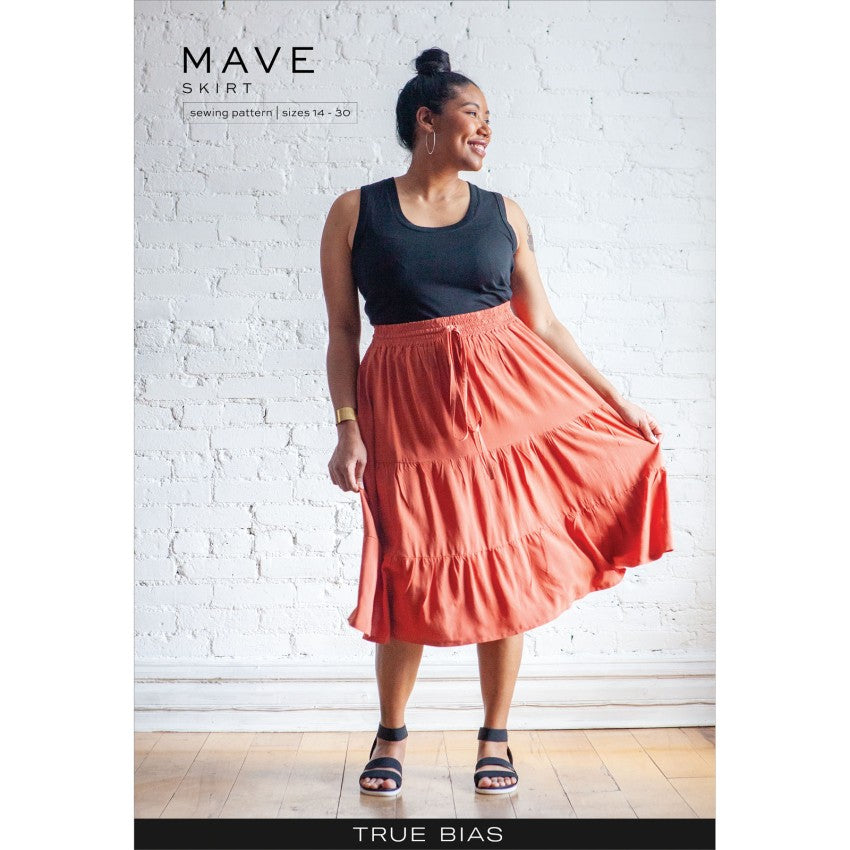 True Bias - Mave Skirt Pattern - Size 14-30