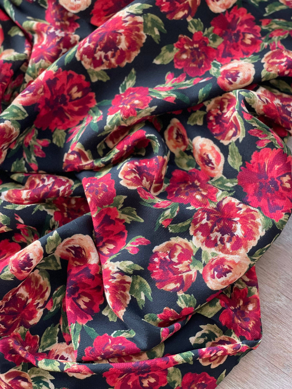 Moroccan Viscose Crepe - Paula Print - Atelier 27