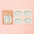 Sarah Hearts - To: From: Gift Organic Cotton Write In Sewing Labels