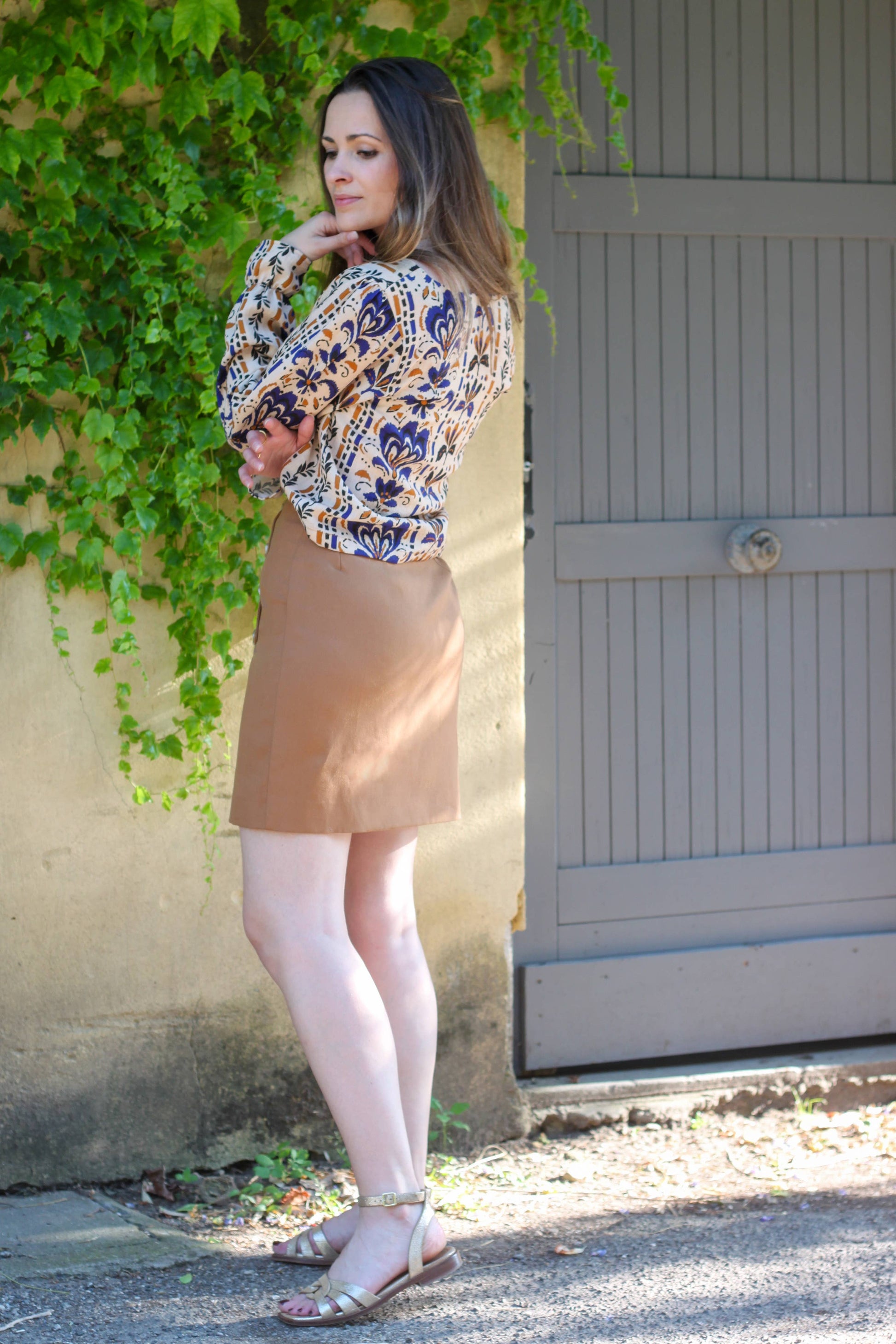 Cha' coud patterns - Amélie skirt : Englishman
