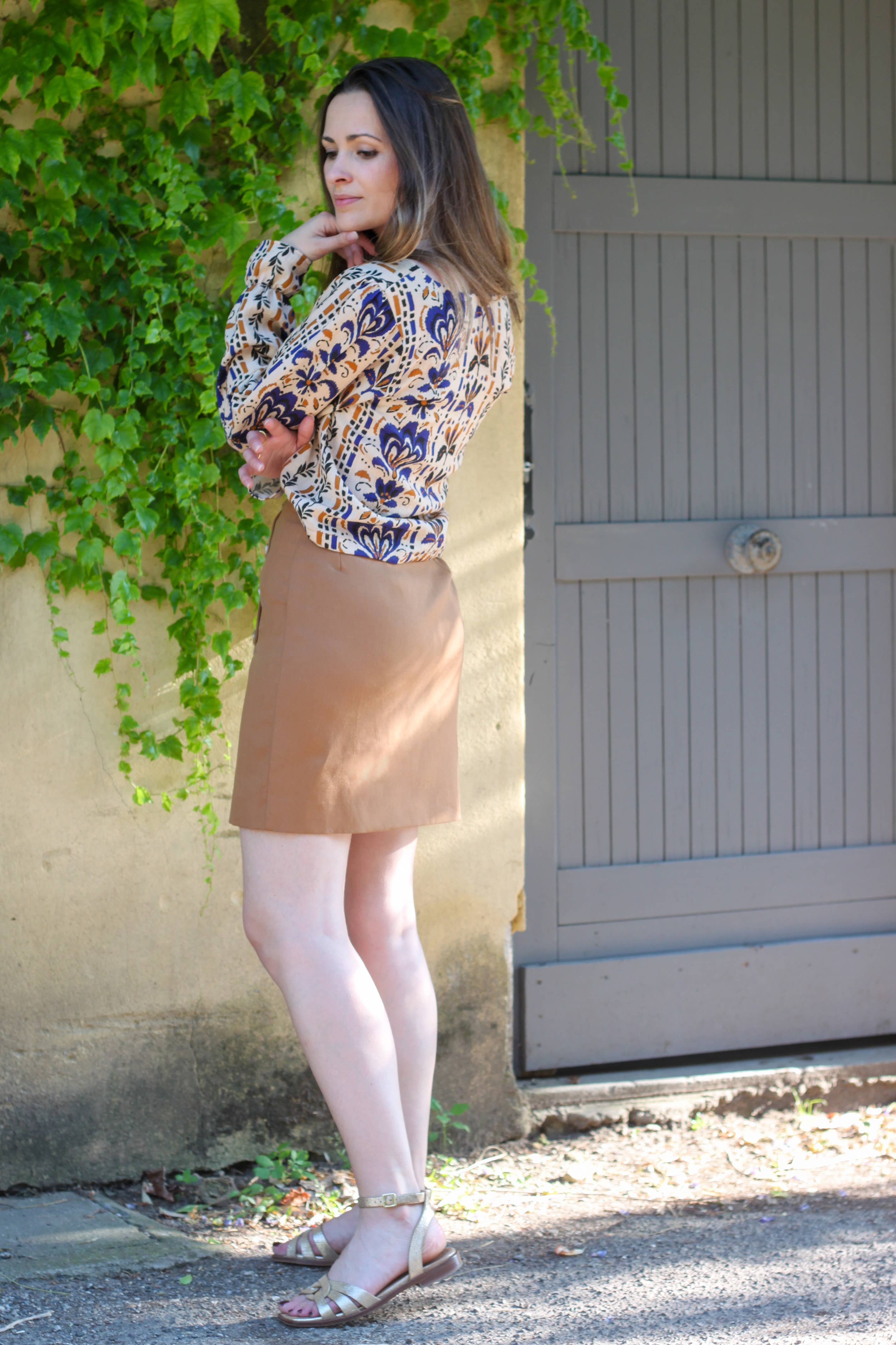 Cha' coud patterns - Amélie skirt - English