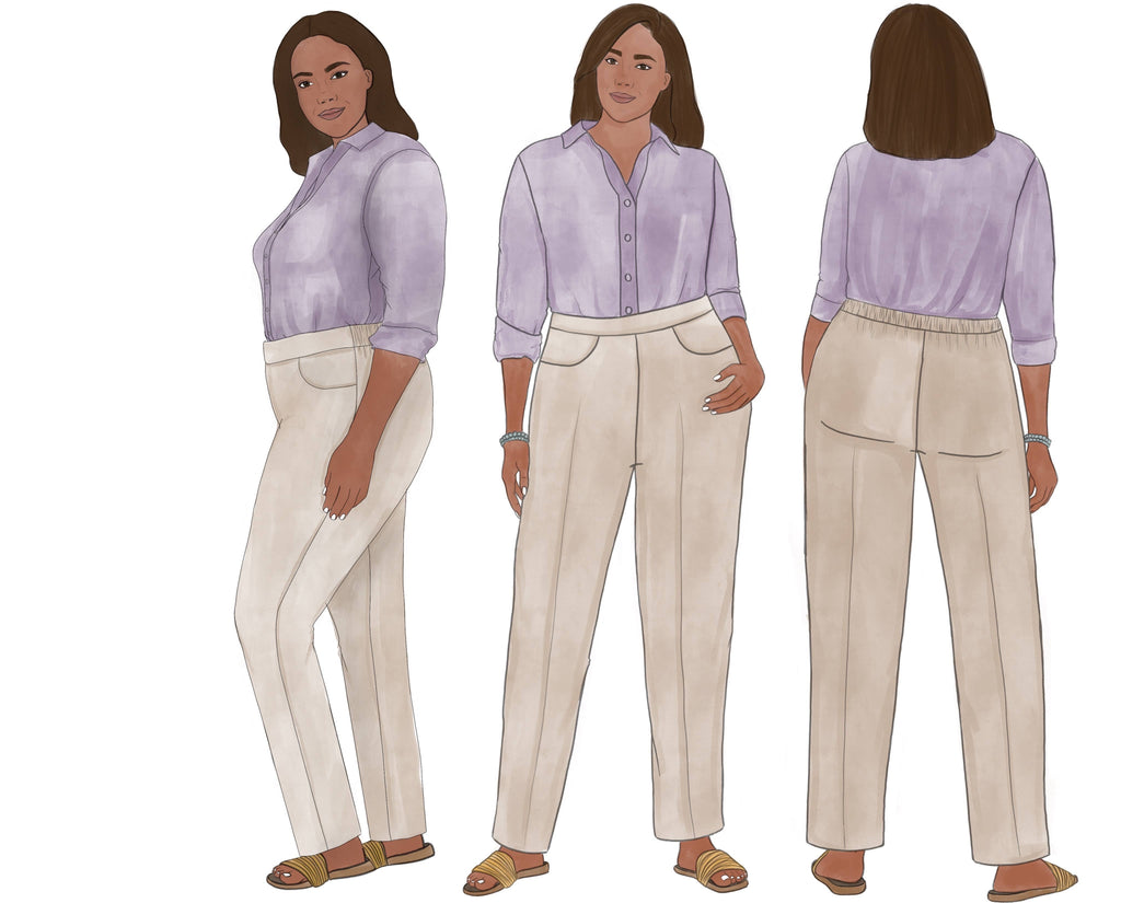 Style Falcon Secret Jeans Trousers Sewing Pattern