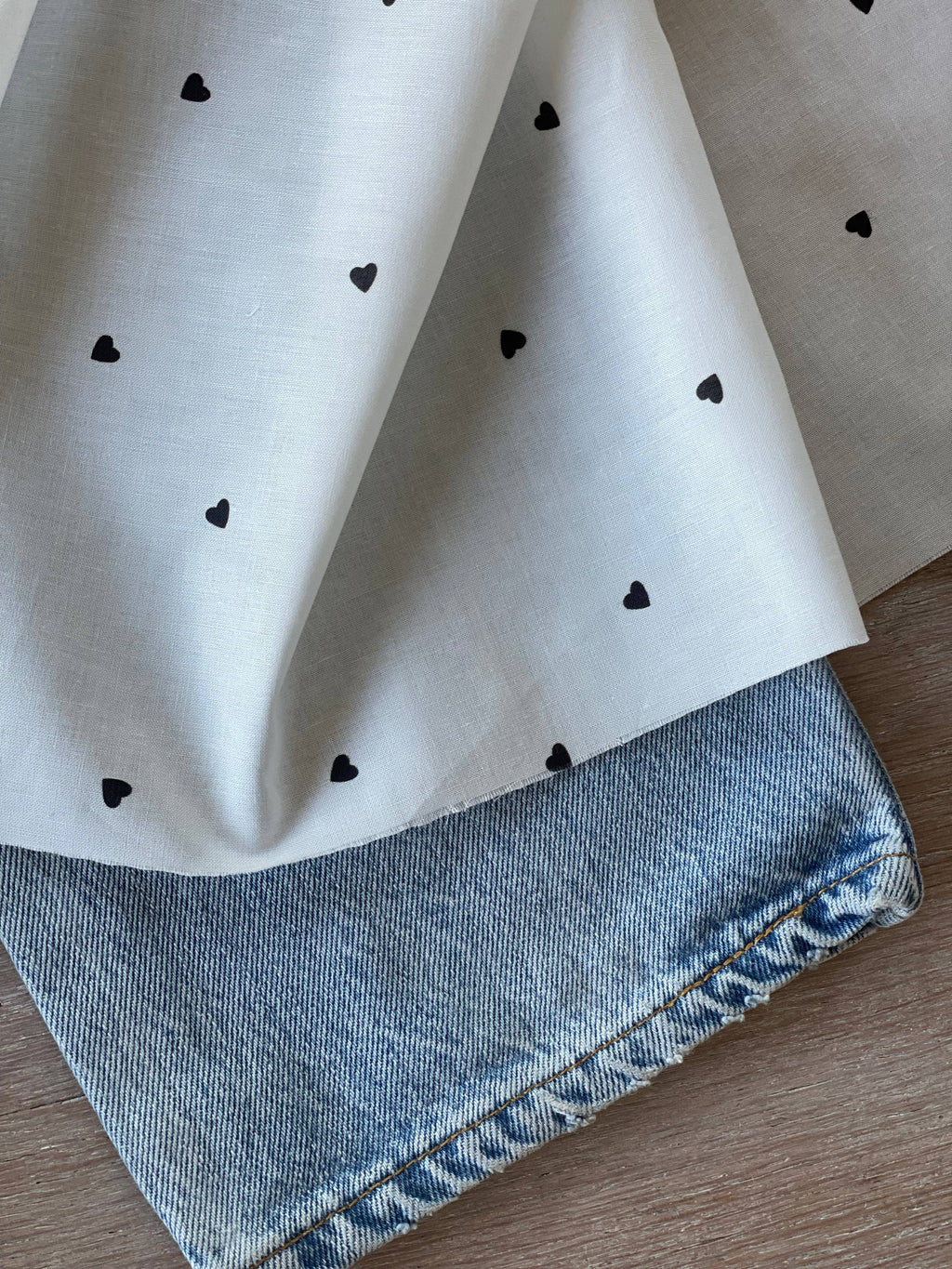 Organic Cotton poplin - Minnie print - Atelier 27