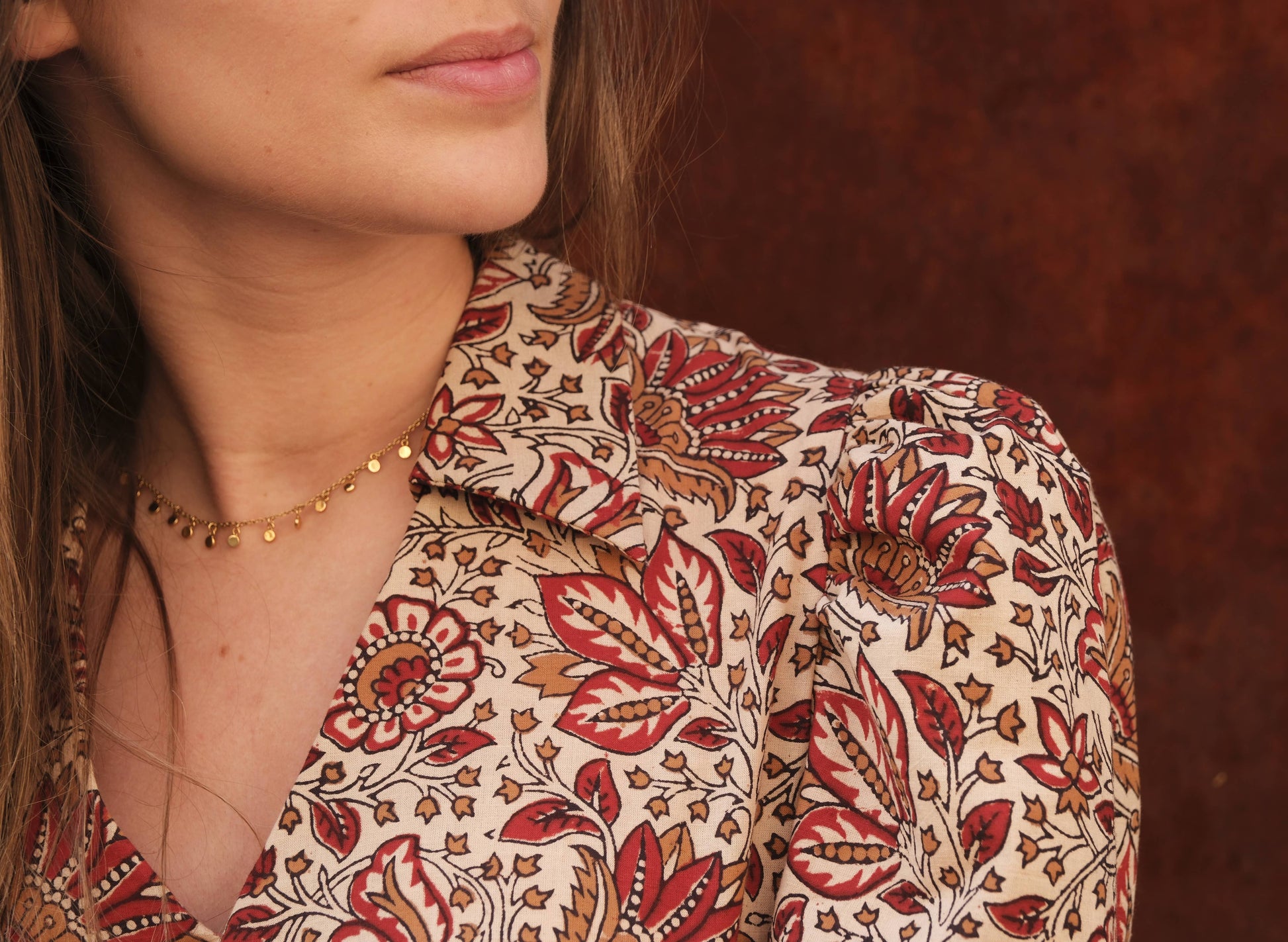 Cha' coud patterns - Lison dress: Englishman