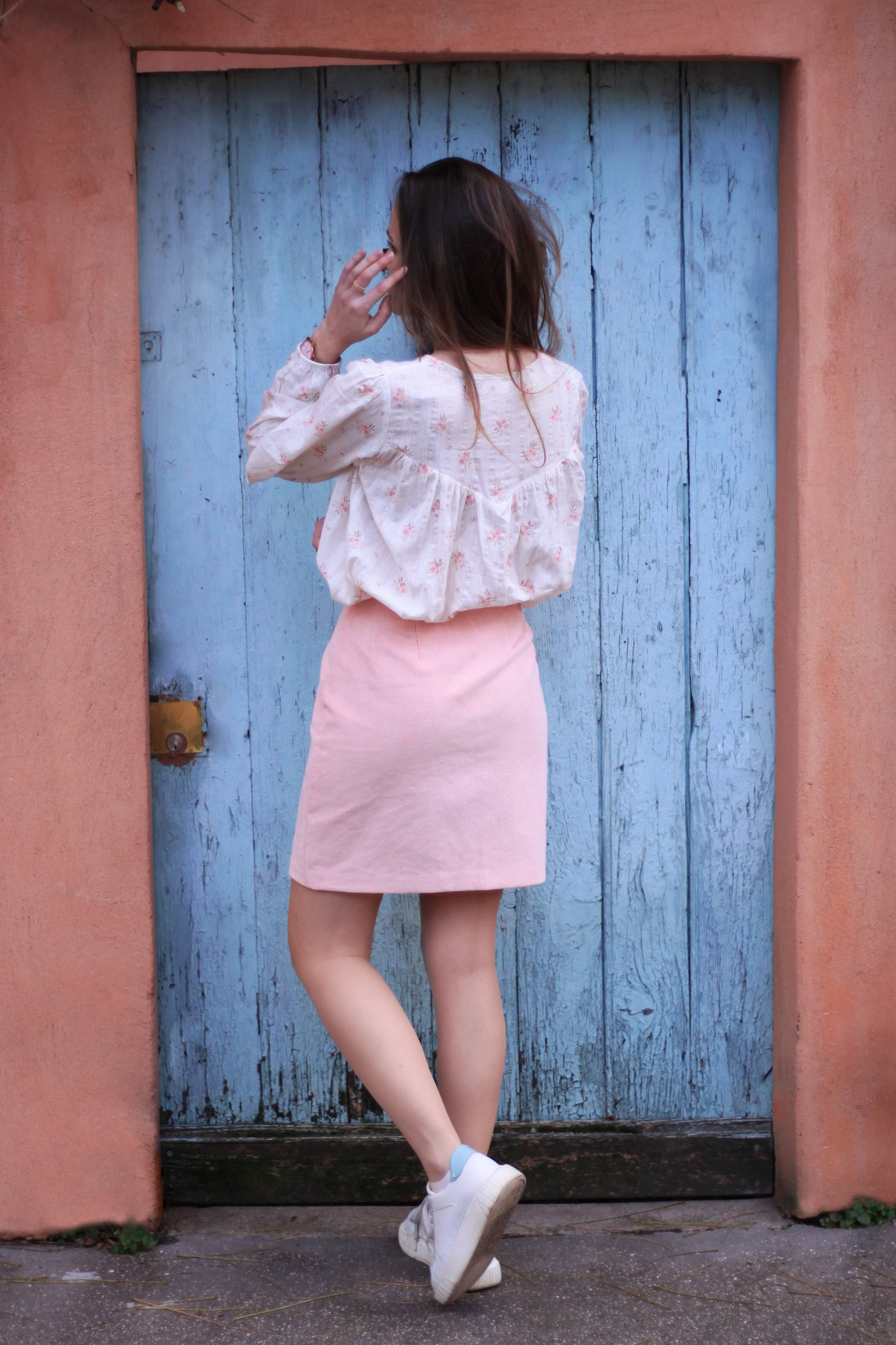 Cha' coud patterns - Amélie skirt - English