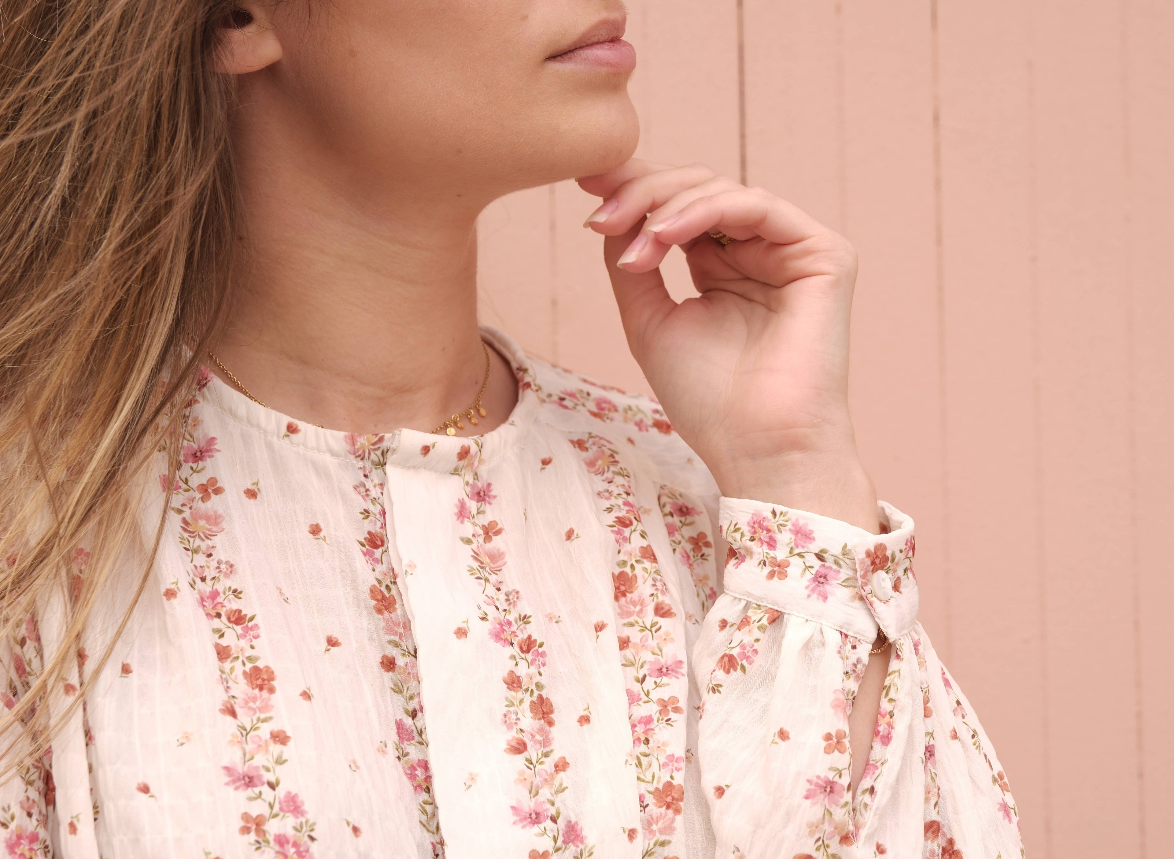 Cha' coud patterns - Maritza shirt - English