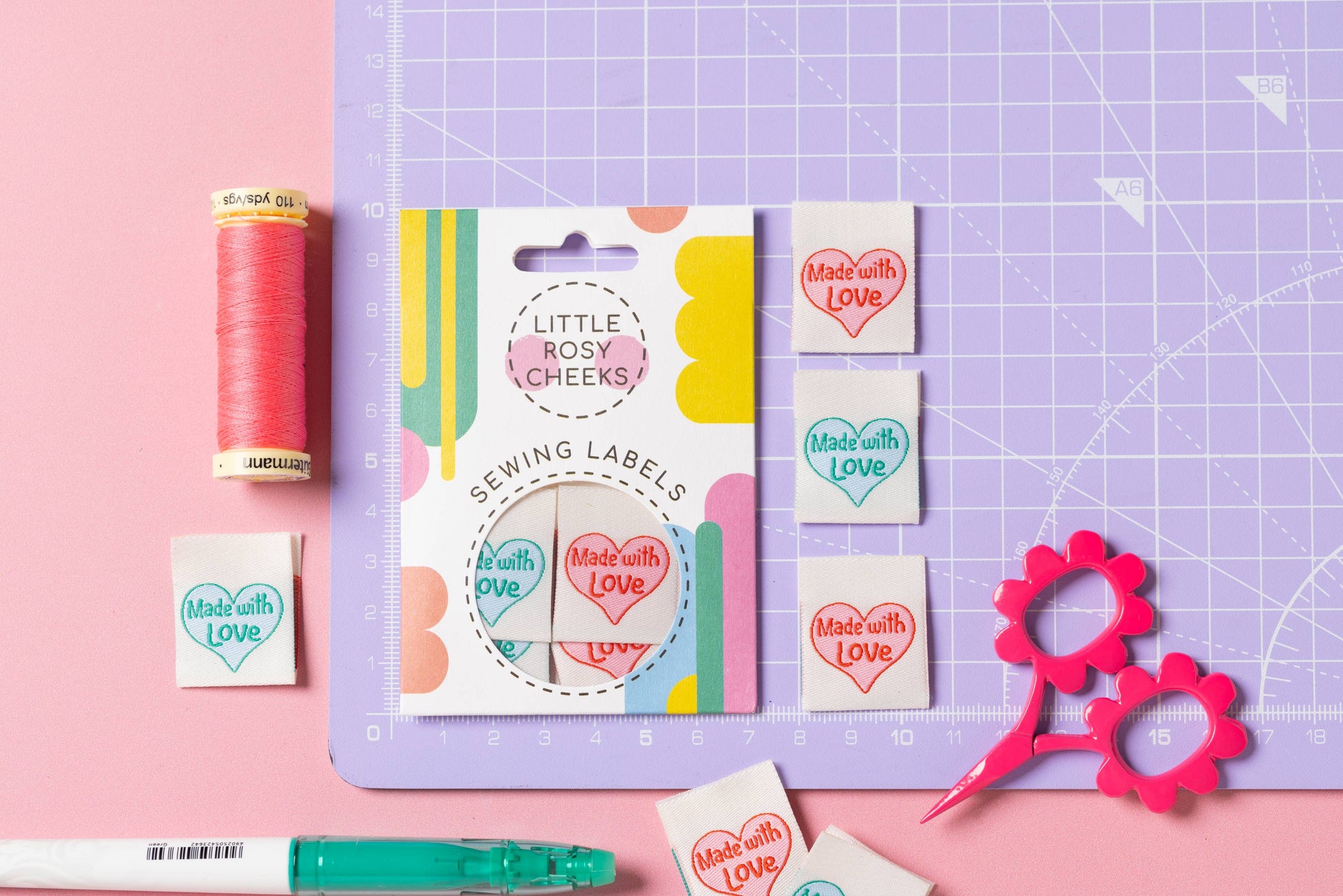 Made with love - Sewing Labels for Clothes and Gifts