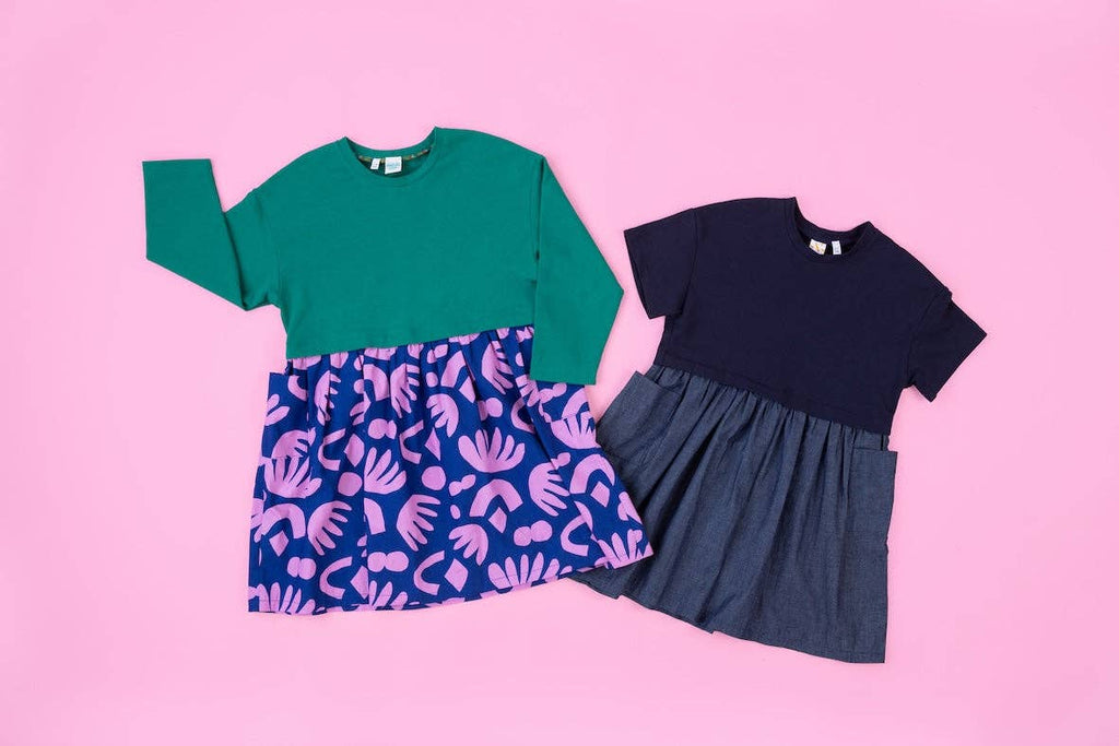 Little Rosy Cheeks - MIZZLE Dress pattern - Children's Sewing Pattern