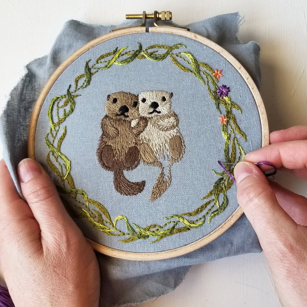 Jessica Long - Otterly Adorable Embroidery Kit
