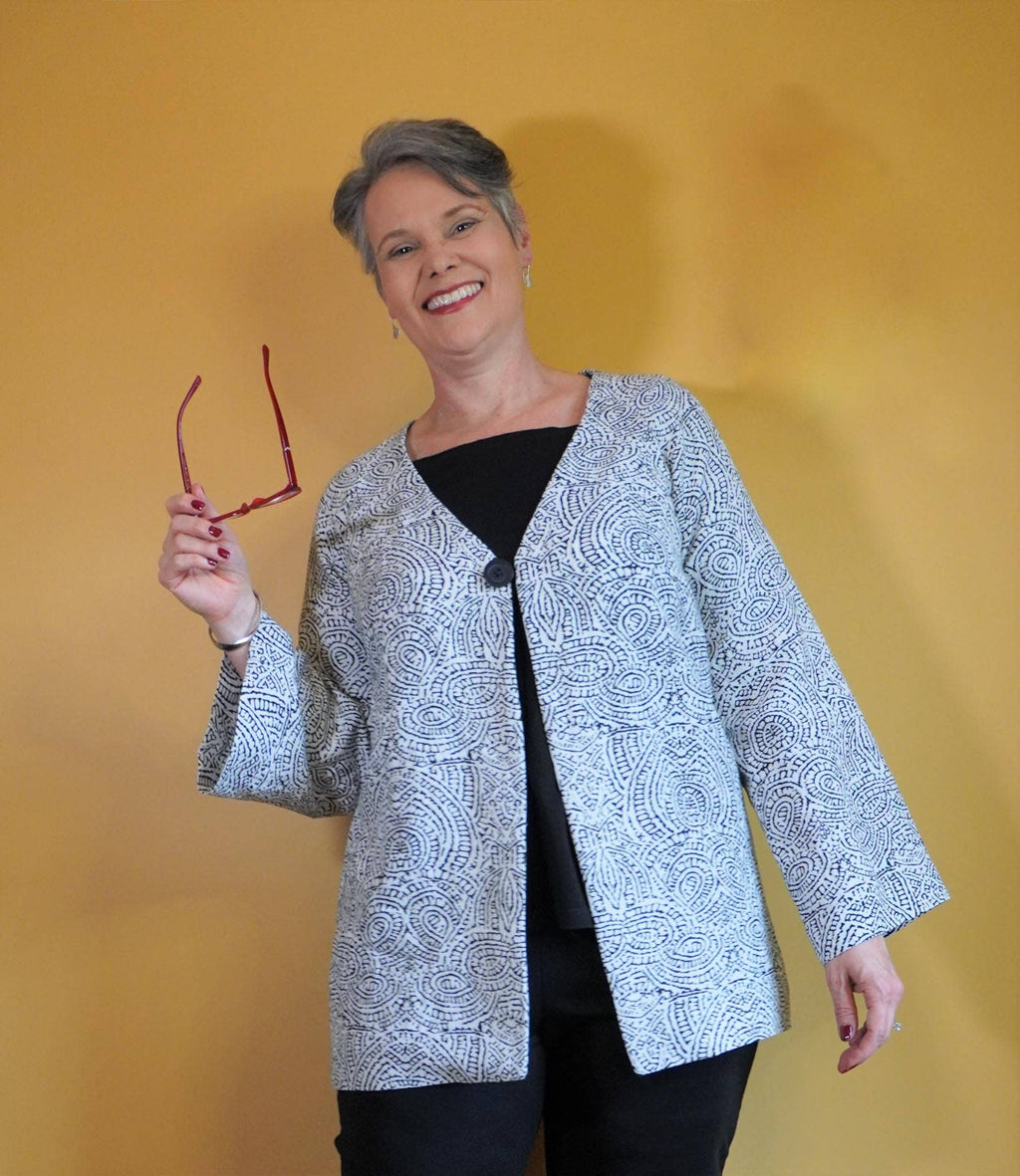 Style Falcon Positive Space Jacket Sewing Pattern