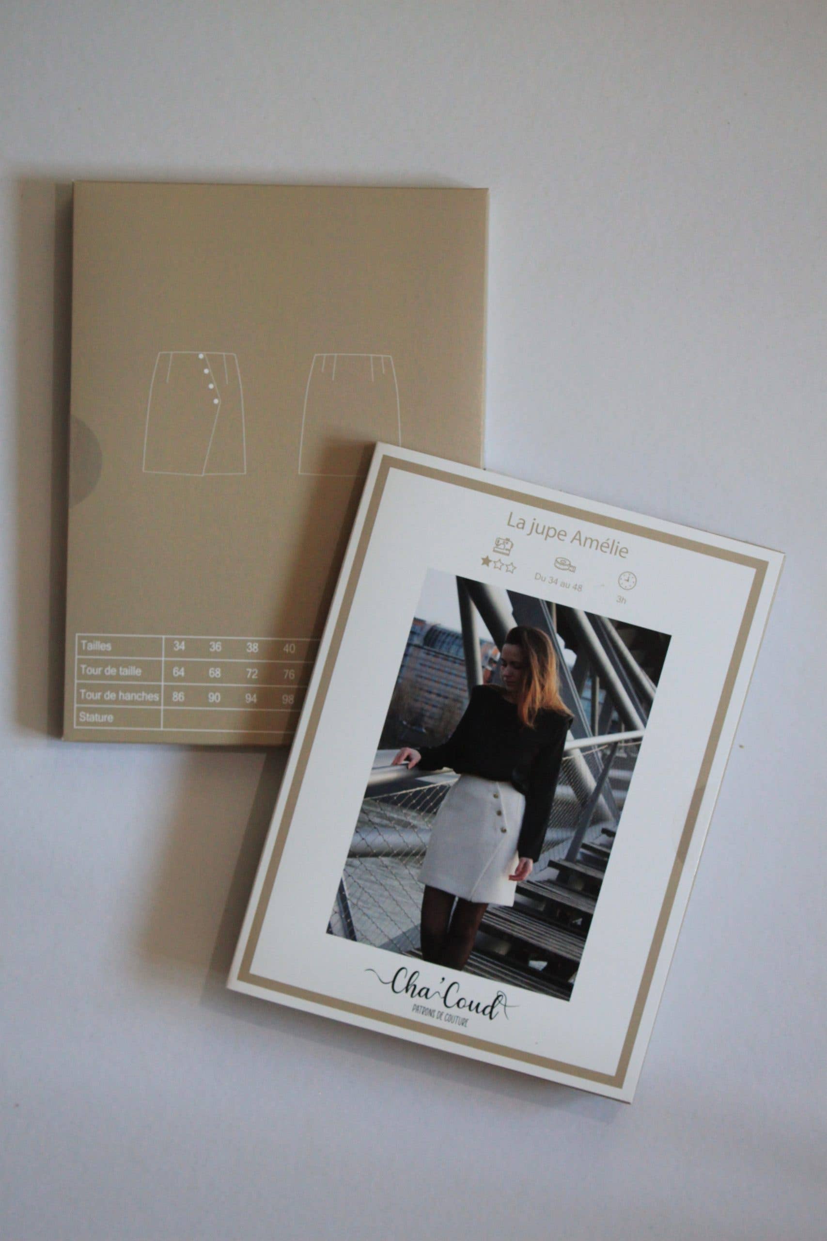 Cha' coud patterns - Amélie skirt - English