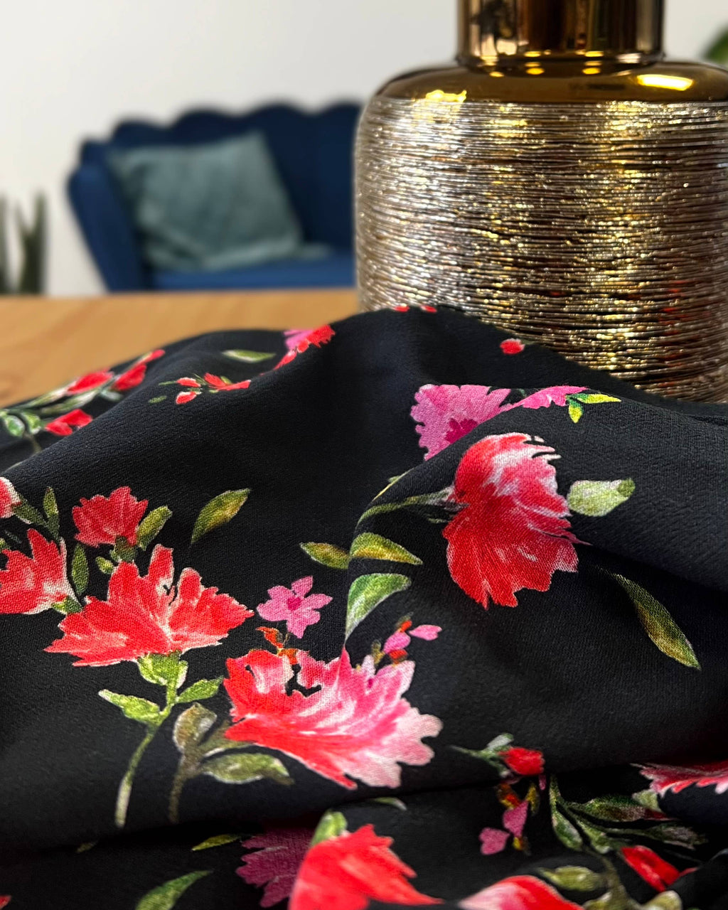 Viscose Crepe Fabric – Ruby – My Dress Made