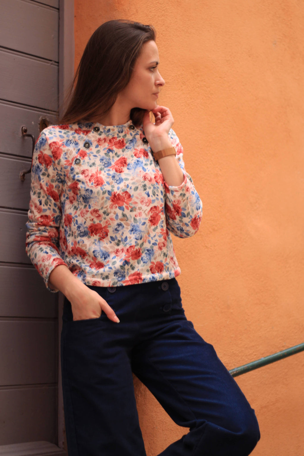 Cha' coud patterns - Oria jumper: English